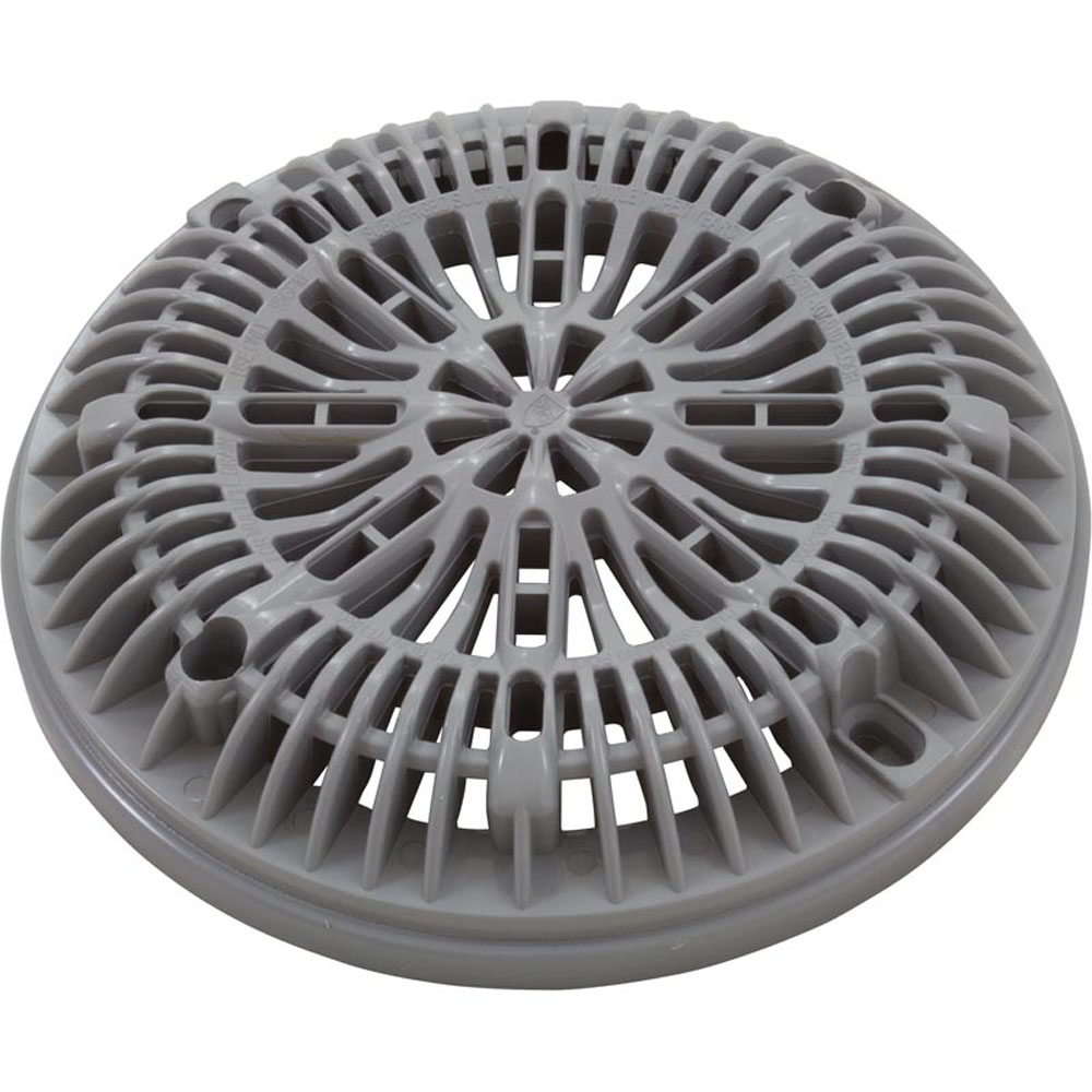 Vinyl Main Drain Ring/Lid-Gray - GLOBAL POOL PRODUCTS